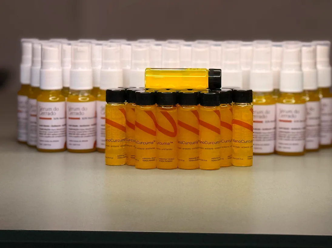 NanoCurcuma samples